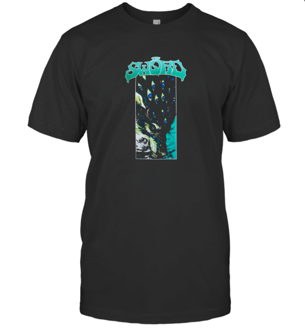 The Sword Band Wolf and Eyes Logo T-Shirt