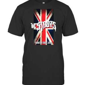 The Struts Distressed Flag Logo 2016 Tour T-Shirt