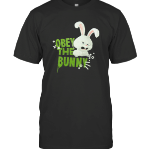 The Secret Life of Pets Movie Obey The Bunny T-Shirt