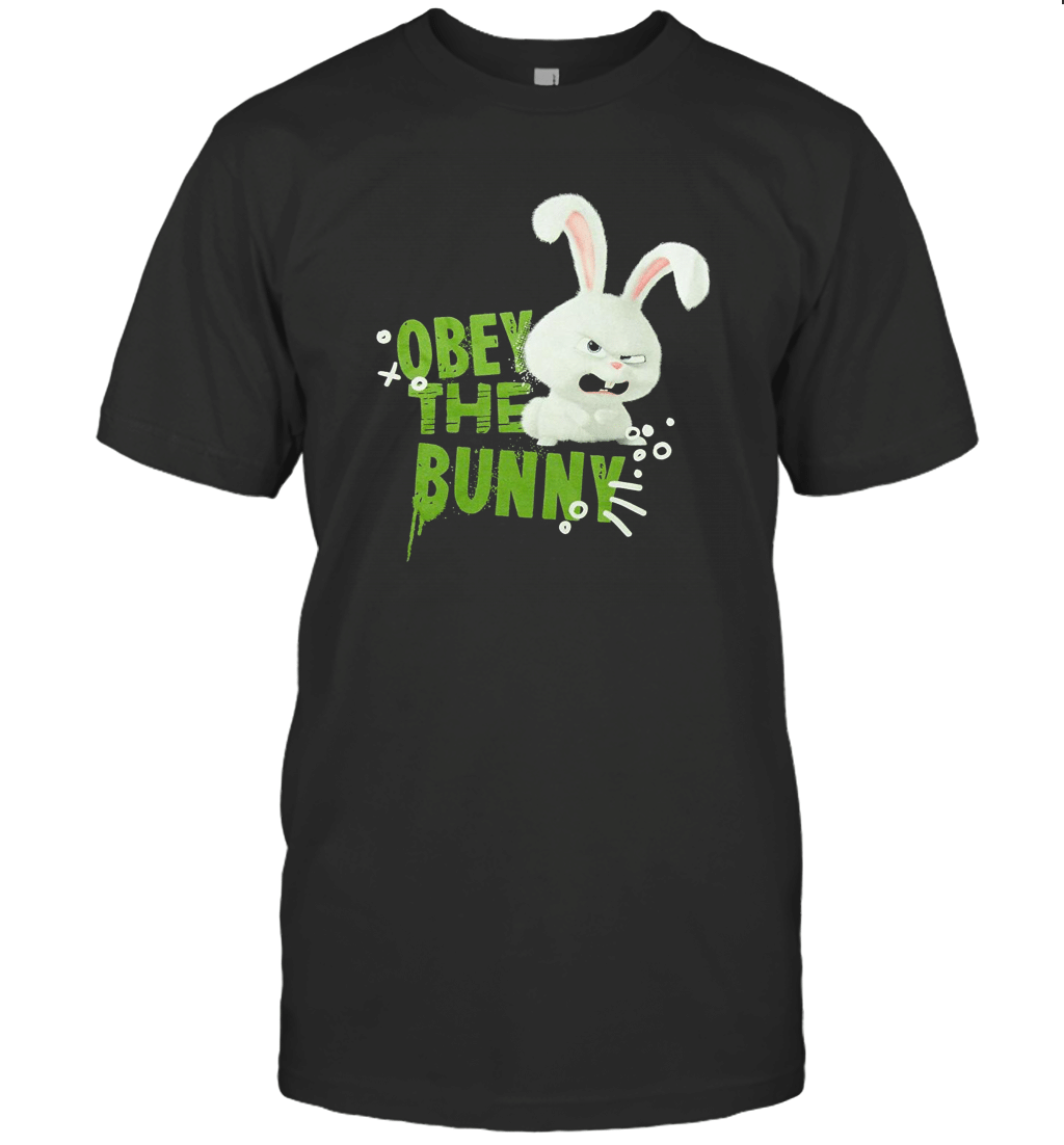 The Secret Life of Pets Movie Obey The Bunny T-Shirt