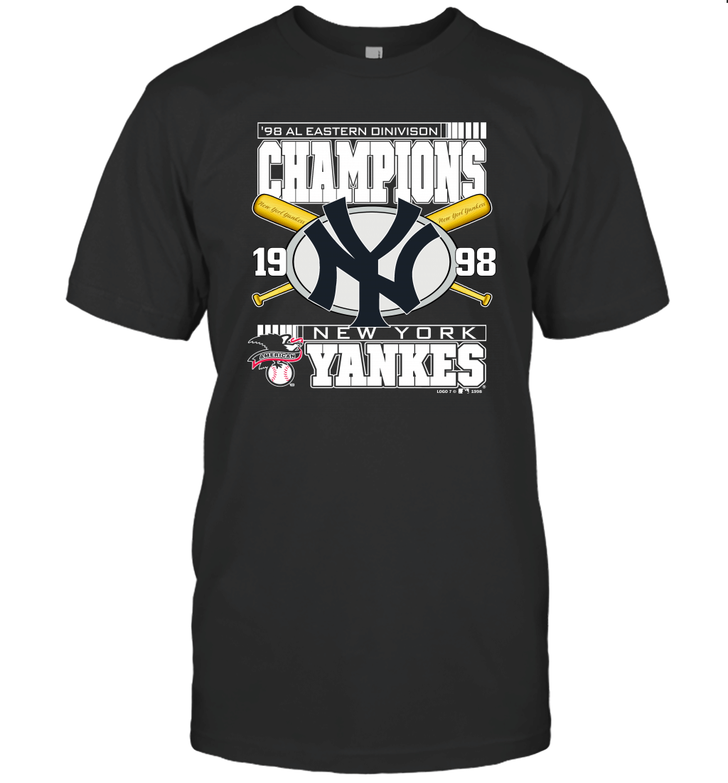 VINTAGE LOGO 7 NEW YORK YANKEES 1998 T-Shirt