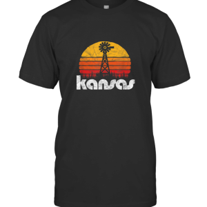 Vintage Kansas Distressed 80's Sun T-Shirt