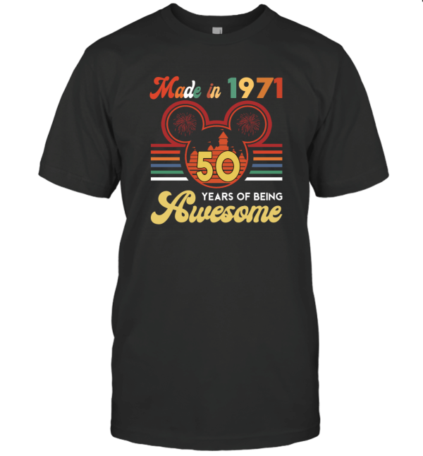 VINTAGE DISNEY WORLD 50TH ANNIVERSARY T SHIRT WALT T-Shirt