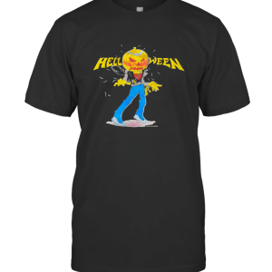 Vintage HELLOWEEN tee heavy power metal rock band tour T-Shirt