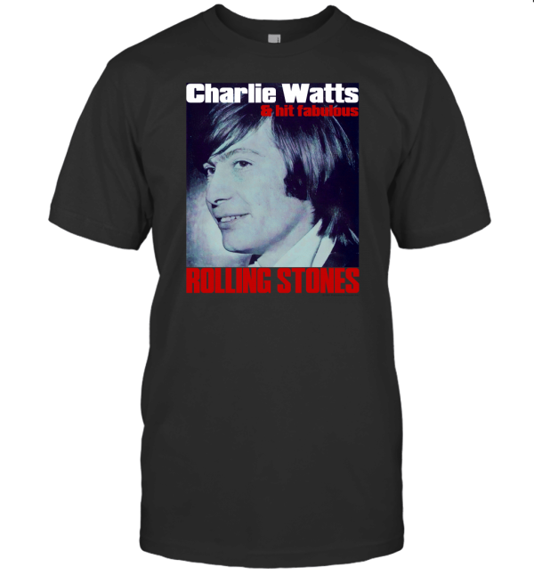 Vintage charlie watts rolling stones drummer T-Shirt