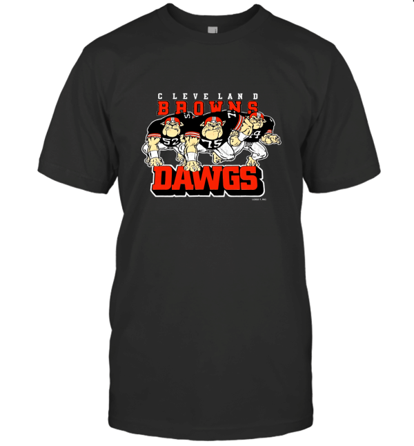 Vintage Cleveland Browns Dawgs T-Shirt