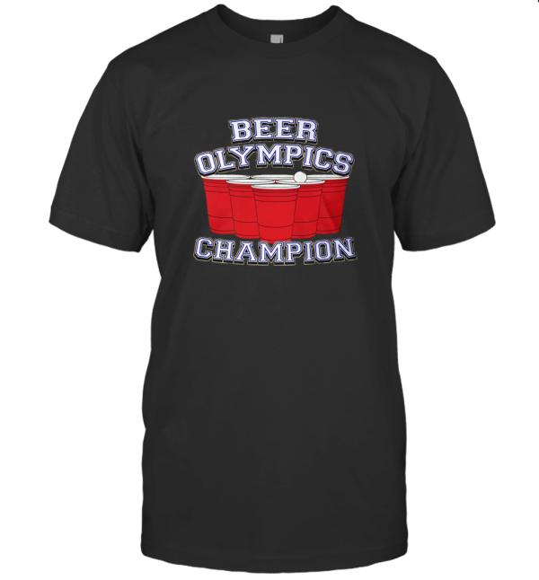 Amdesco Men's Beer Olympics T-Shirt