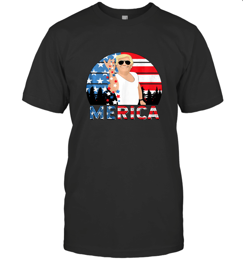 Trump Bae Funny 4th of July Trump Salt Freedom T-Shirt