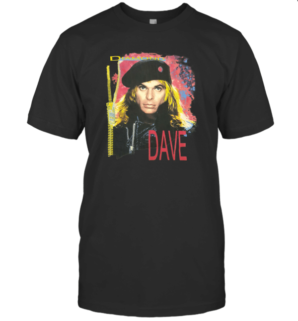 1988 David Lee Roth Diamond Dave Skyscraper T-Shirt