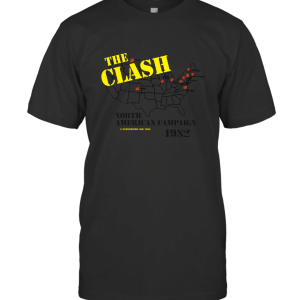 1982 The Clash Combat Rock Vintage Band Punk T-Shirt
