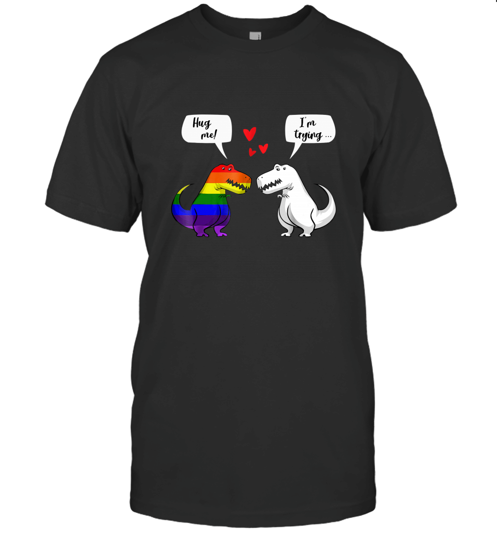 T Rex Funny LGBT T-Shirt