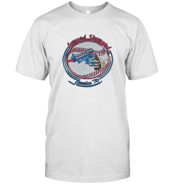 1976 LYNYRD SKYNYRD vintage rare concert America Tour T-Shirt
