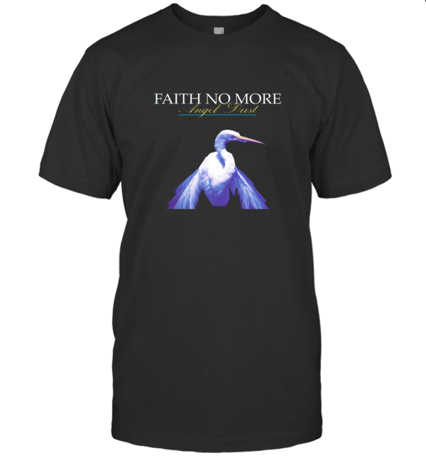 1992 FAITH NO MORE Angel Dust Touring On Angel Dust Promotional T-Shirt