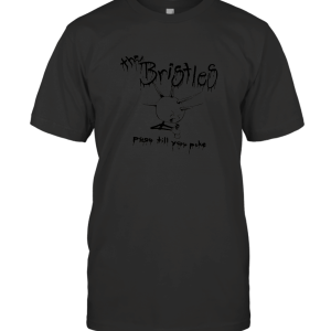 1993 THE BRISTLES Pogo Till You Puke Tour T-Shirt