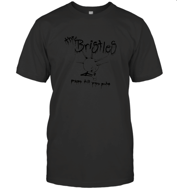 1993 THE BRISTLES Pogo Till You Puke Tour T-Shirt