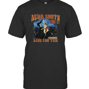 Vintage Aerosmith 1997 Nine Lives World Tour T-Shirt