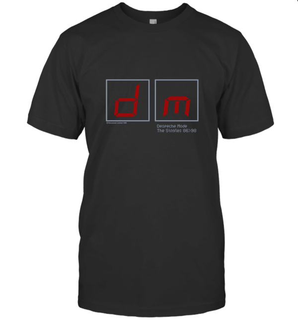 Vintage 1998 Depeche Mode The Singles Tour T-Shirt
