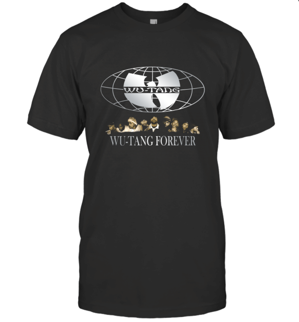 Wu Tang Clan Forever Group Black T Shirt T-Shirt