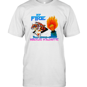 WunoD Men's Hiatus Kaiyote by Fire EP T-Shirt