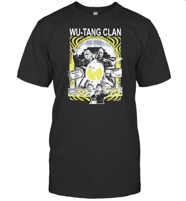 WU Tang Clan  Deadly Needle Kung Fu T-Shirt