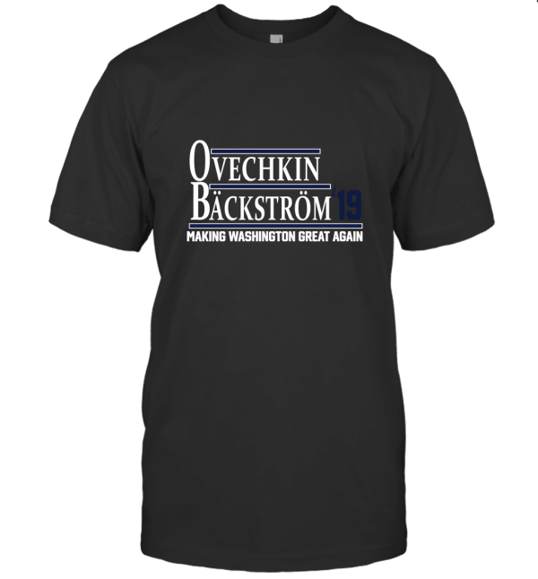 Washington Ovechkin Backstrom 19 T-Shirt
