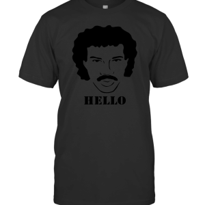 WaveC Men's Lionel Richie Hello T-Shirt