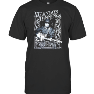 Waylon Jennings  Portrait T-Shirt