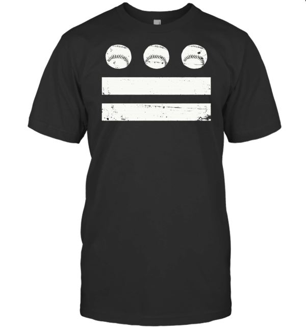 WASHINGTON DC BASEBALL FLAG T-Shirt