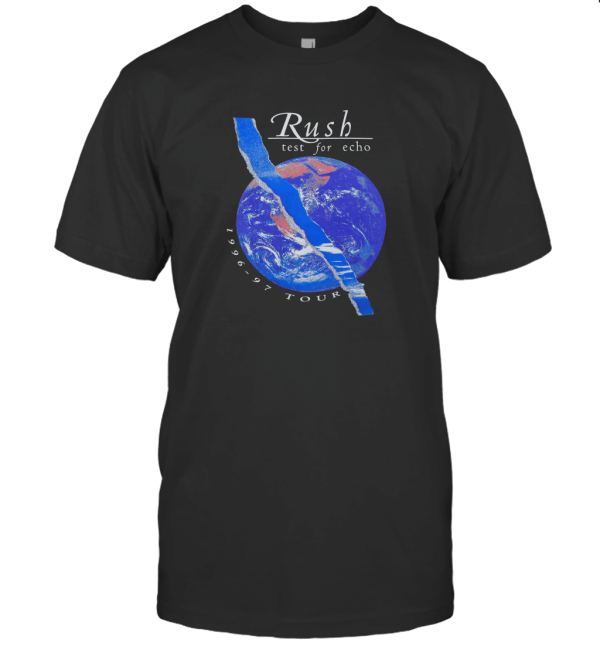Vintage Original RUSH 1996 1997 Test for Echo T-Shirt