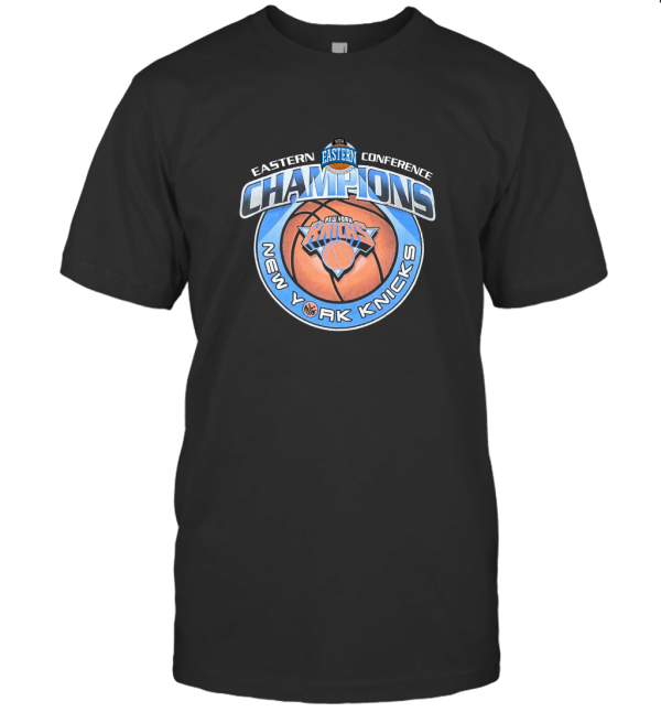 VINTAGE PRO LAYER NEW YORK KNICKS 1999 EASTERN CONFERENCE CHAMPION T-Shirt