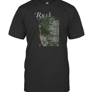 Vintage Original RUSH 1996 1997 Test for Echo  T-Shirt