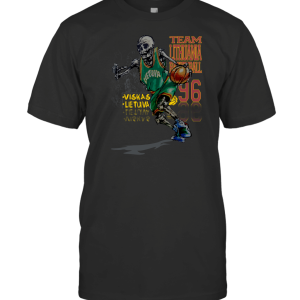 Vintage Liquid Blue 1996 LITHUANIA T-Shirt