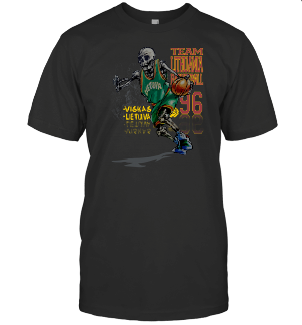 Vintage Liquid Blue 1996 LITHUANIA T-Shirt