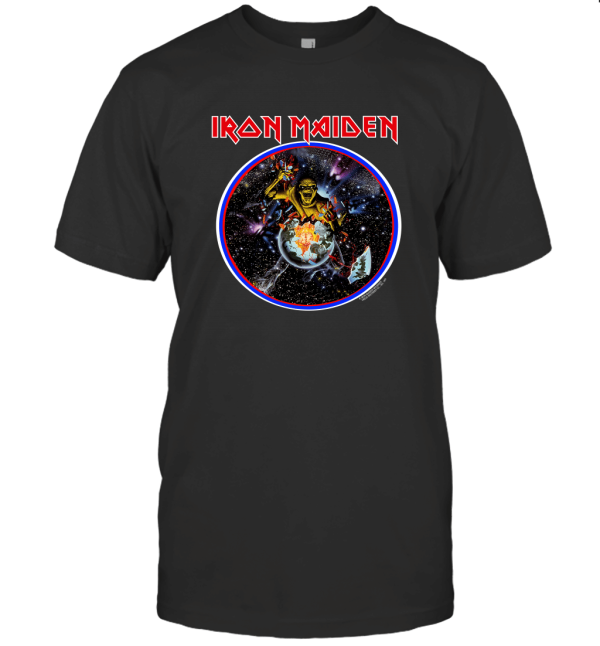 Vintage Iron Maiden Concert T-Shirt