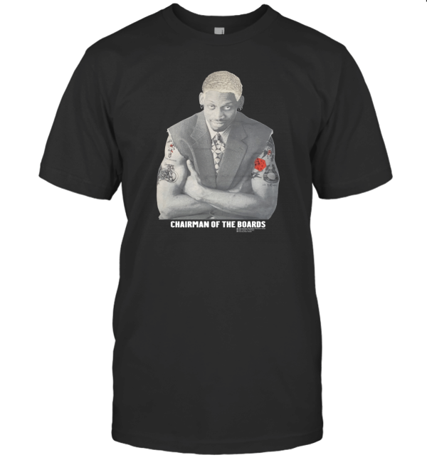 Vintage 1996 DENNIS RODMAN Chairman Of The Boards T-Shirt