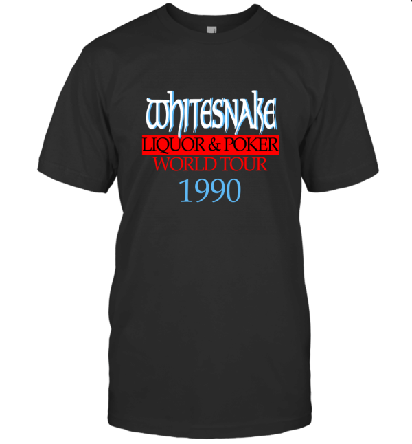 Vintage 1990 Whitesnake TS T-Shirt