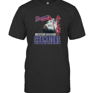 Vintage 1993 Atlanta Braves Division Champs T-Shirt