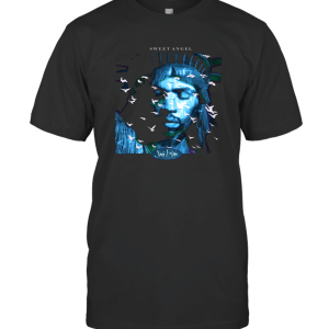 Vintage 1990s Jimi Hendrix Sweet Angel T-Shirt