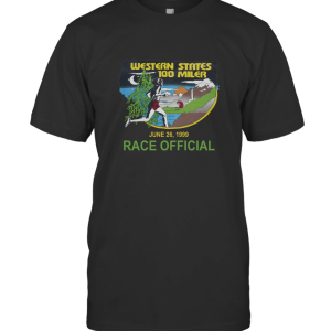 Vintage 90s Western States 100 Miles Race T-Shirt