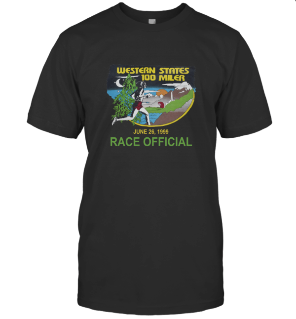 Vintage 90s Western States 100 Miles Race T-Shirt