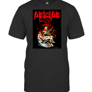 Vintage 90s Deicide Band Tshirt Death white T-Shirt
