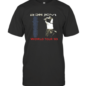 Vintage 90's BON JOVI 1993 TS T-Shirt