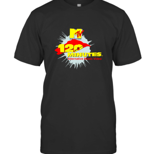 Vintage 90s 120 minutes mtv alternative music video T-Shirt