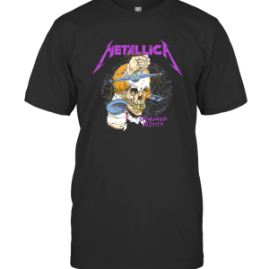 Vintage 80s METALLICA Pushed Damaged Justice metal T-Shirt