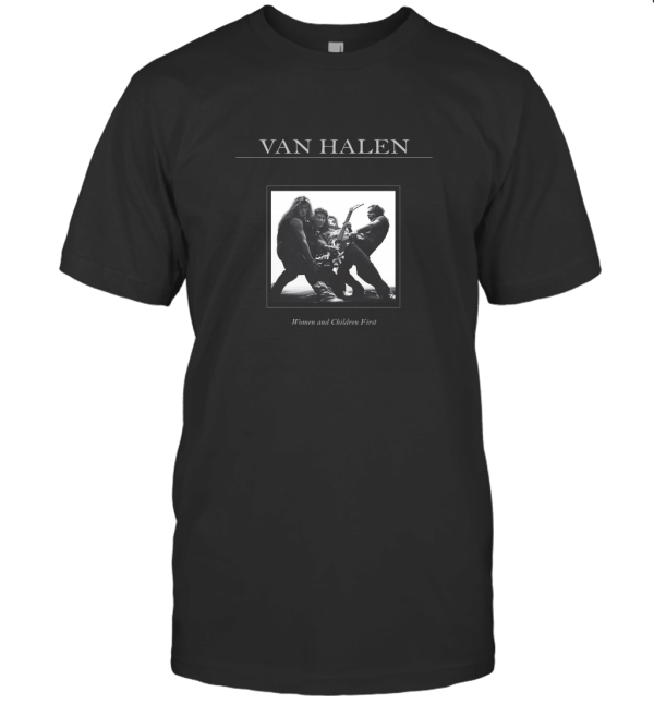 Van Halen Women and Children First Music Anime Cartoon T-Shirt