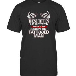 Vallowa These Titties are Protected by a Smokin' hot Tattooed T-Shirt