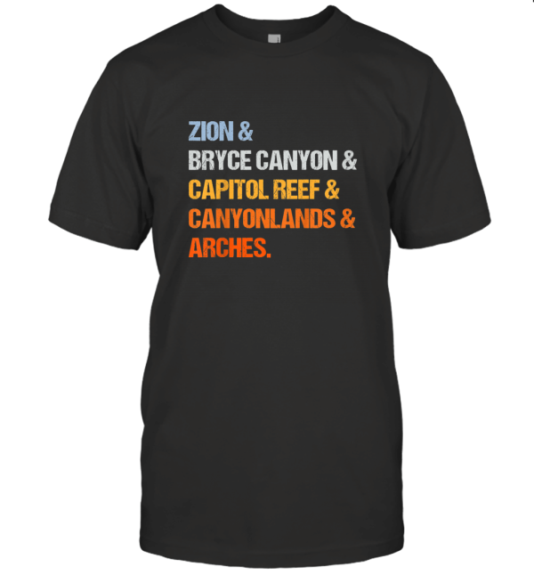 Utah National Parks T-Shirt