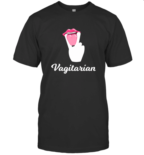 Vagitarian Funny Lesbian Queer LGBT Eat Pussy T-Shirt
