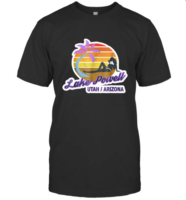 UTAH ARIZONA LAKE POWELL Vacation Summe T-Shirt