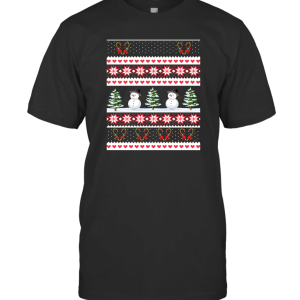 Ugly snowman tree T-Shirt